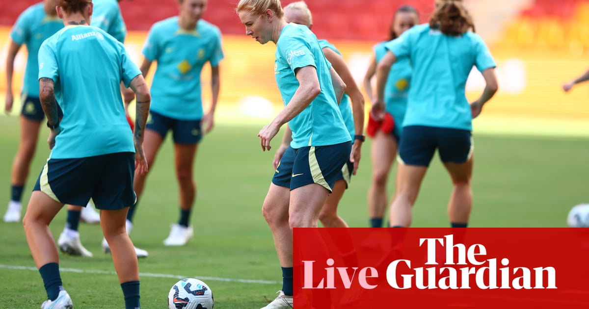 Australia v Brazil: international women's football friendly - live