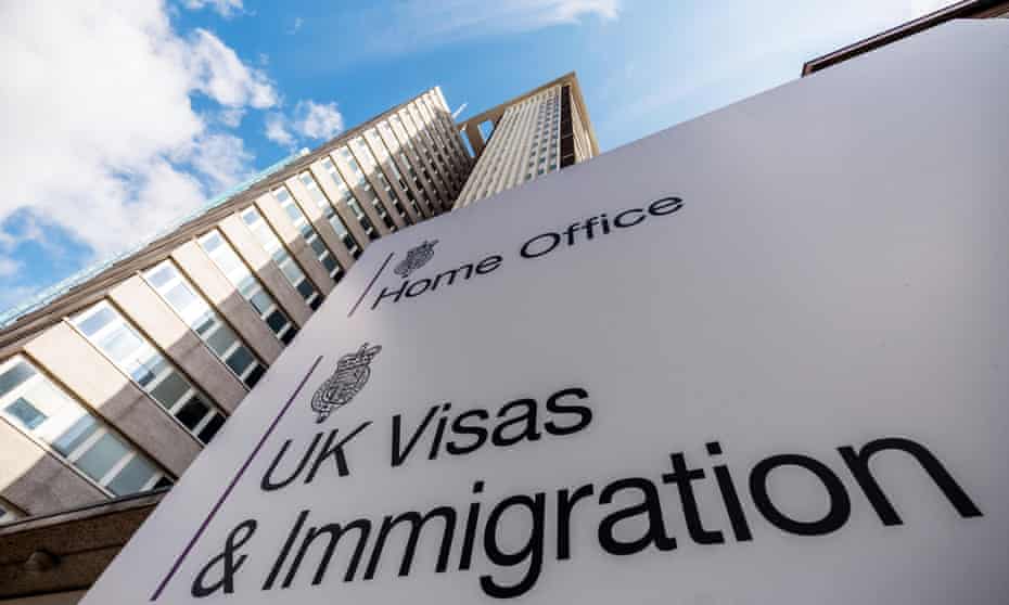 The Home Office UK Visas &amp; Immigration office at Croydon, London. New immigration rules came into effect in January 2018.