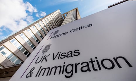 The Home Office UK Visas & Immigration Office at Lunar House in Croydon, London