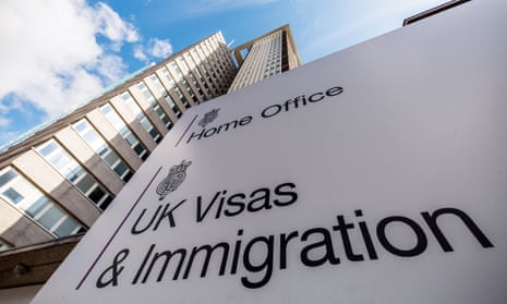 The Home Office’s visas and immigration centre at Lunar House in Croydon, London.