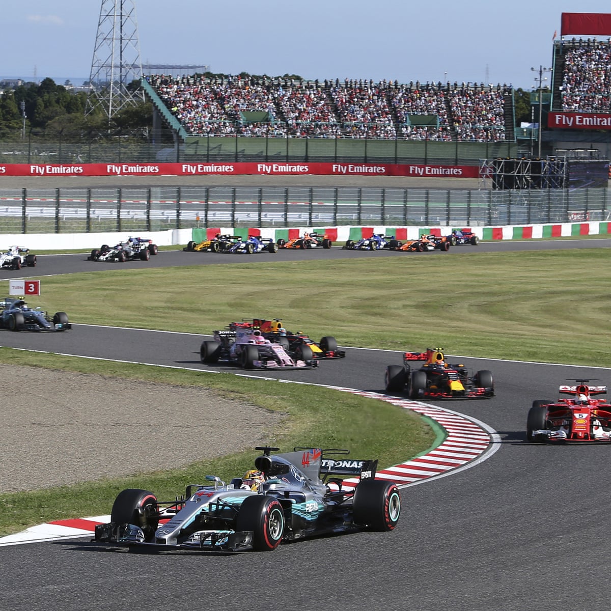 F1 Lewis Hamilton Wins Japanese Grand Prix As It Happened Sport The Guardian