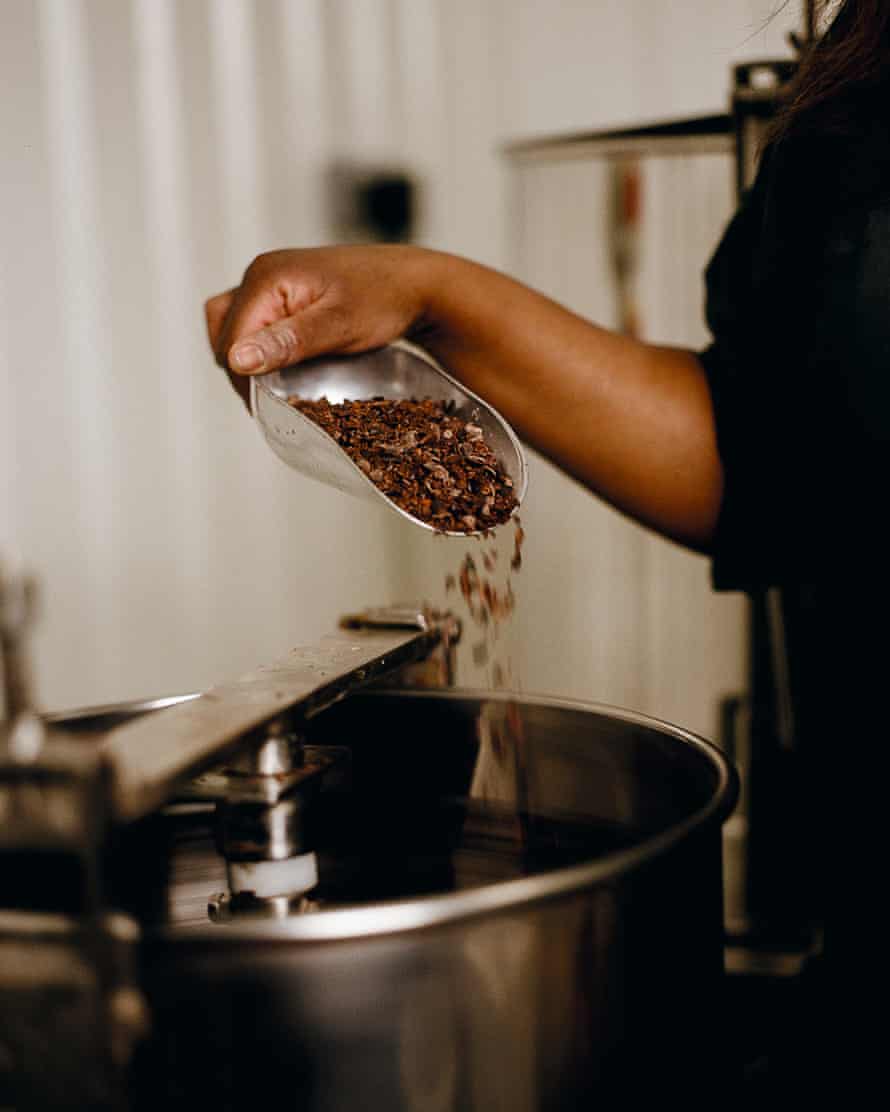 Sweet taste of success: the ethical chocolate-maker doing things her way | When more of us play, all of us win 1 Amarachi Clarke at work