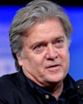 Steve Bannon, whose inclusion prompted Nicola Sturgeon to pull out.