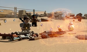 The game features five explorable hub worlds – Jakku, Takodana, Starkiller Base, D’Qar and the Millennium Falcon – all filled with details from the movie sets.