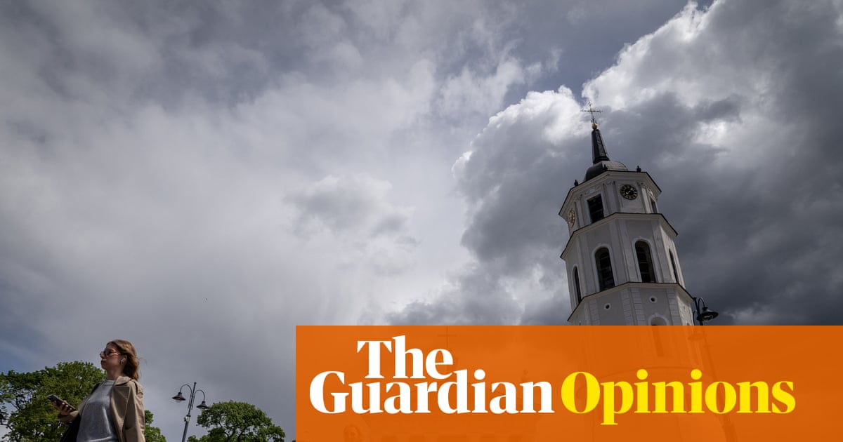 A drone alert blasted on my phone – we had to take shelter. This is the new reality on Nato’s eastern flank | Linas Kojala