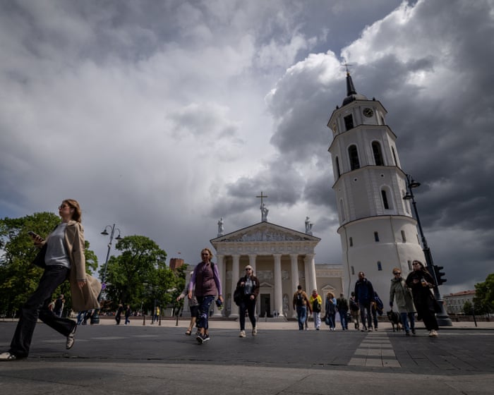 A drone alert blasted on my phone – we had to take shelter. This is the new reality on Nato’s eastern flank | Linas Kojala