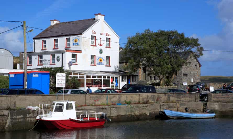 Le port de Cleggan, comté de Galway, Irlande.