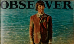 ¿Qué pasa con los viejos Beatles? Ringo Starr es la estrella de portada de la revista Observer el 25 de abril de 1965