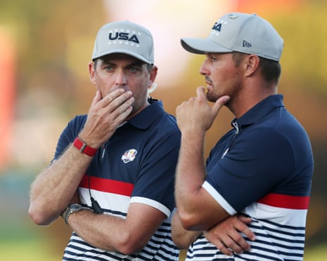 US Ryder Cup captain Keegan Bradley vows to stick to plan despite opening  day struggles | Ryder Cup 2025 | The Guardian