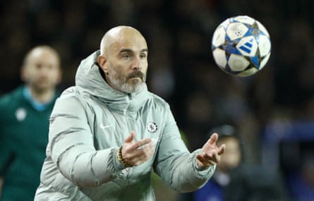 Chelsea manager Enzo Maresca in November 2025 at the game against Qarabag