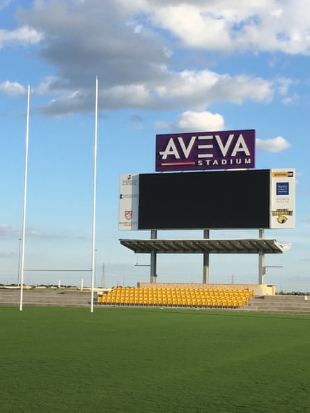The Aveva scoreboard.
