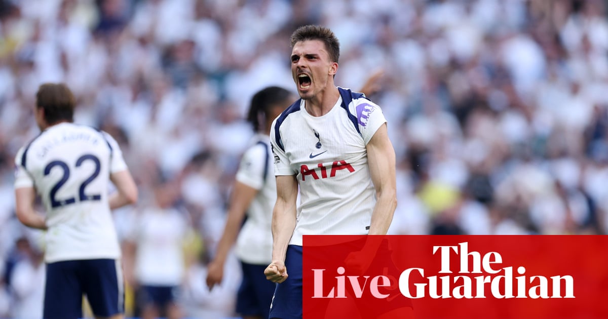 Tottenham v Everton: Premier League final day – live