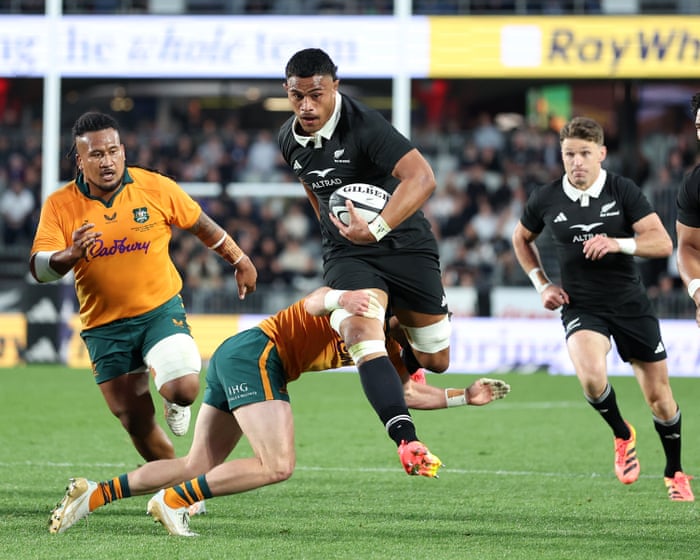 New Zealand 50-19 Australia: Bledisloe Cup rugby union international – as it happened