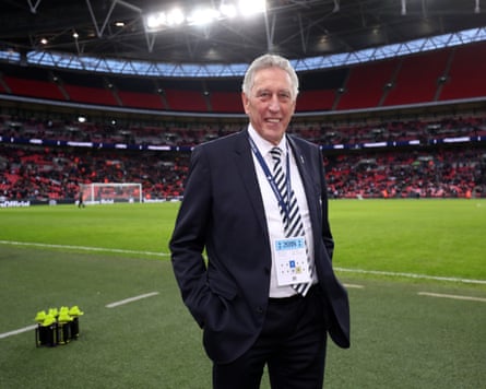Martin Chivers at the Tottenham Hotspur Stadium