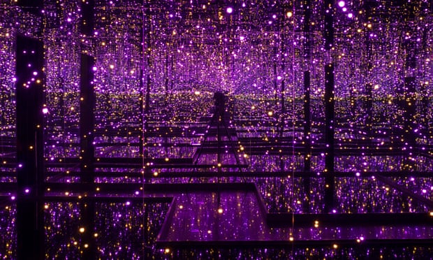 My cheapo garden fairy lights do this too' – Yayoi Kusama: Infinity Mirror  Rooms, Art