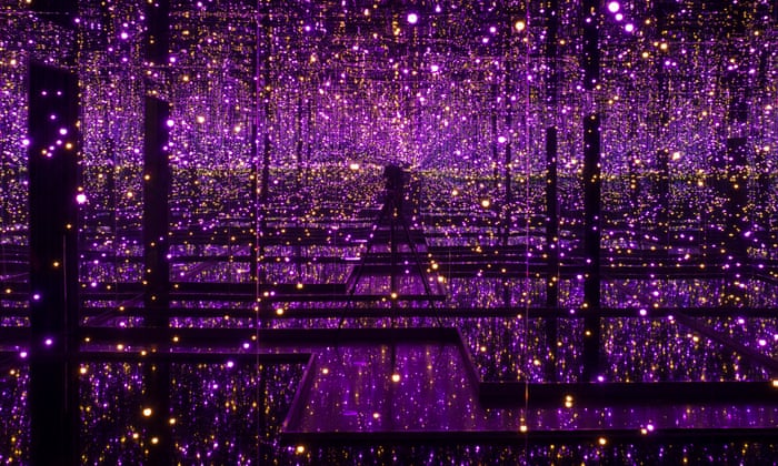 my cheapo garden fairy lights do this too yayoi kusama infinity mirror rooms art the guardian