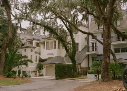 Homes on Sea Pines resort on Hilton Head Island in South Carolina