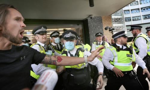 Extinction Rebellion protesters attempt to storm new BBC building in Cardiff