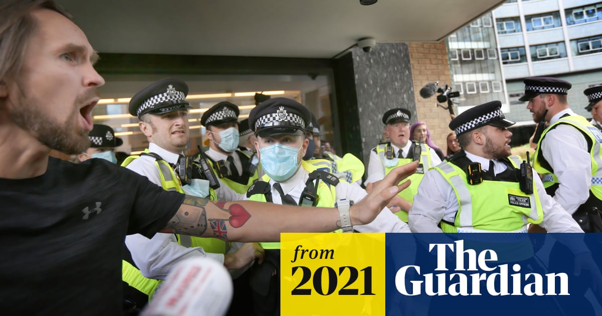 Anti-vaccine protesters storm ...