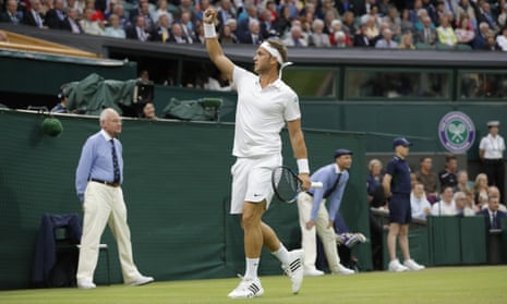 Marcus Willis punches the air.