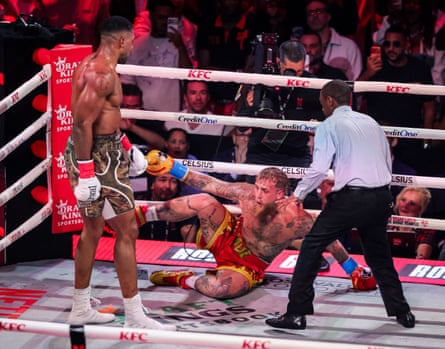 Anthony Joshua and Jake Paul.