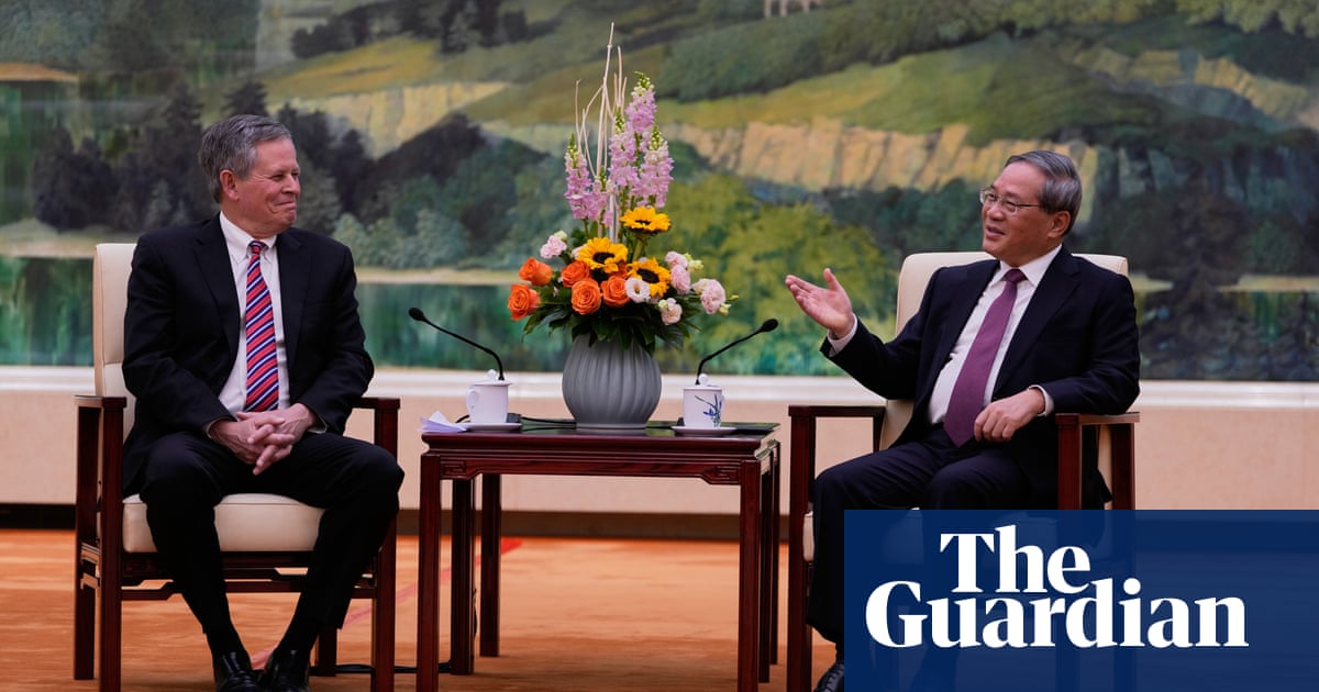 Chinese premier meets pro-Trump senator and calls for ‘dialogue over confrontation’