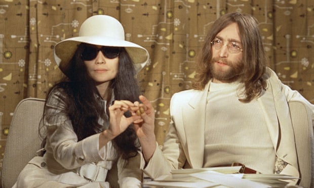 John Lennon and Yoko Ono in 1969.