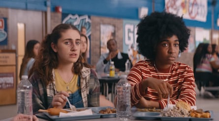 Rachel Sennott and Ayo Edebiri in Bottoms.