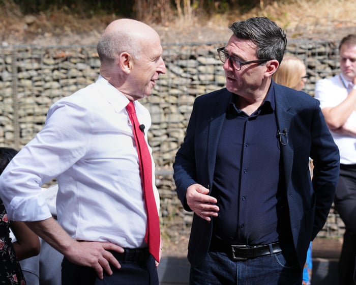 Healey urged to be bold on borrowing in first test of Burnham’s growth pledge — image supplied by The Guardian UK's feed
