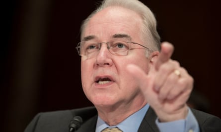 Health secretary Tom Price sparked furor when he compared addiction recovery medication to substituting one type of opioid for another.