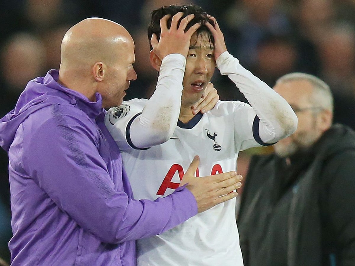Tottenham Appeal Against Son Heung Min Red Card For Andre Gomes Challenge Football The Guardian