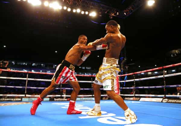 Errol Spence Stops Kell Brook To Take Ibf Welterweight Title As It Happened Sport The Guardian