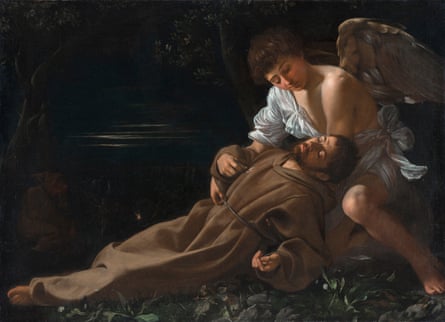 Caravaggio’s Saint Francis of Assisi in Ecstasy, c1595.