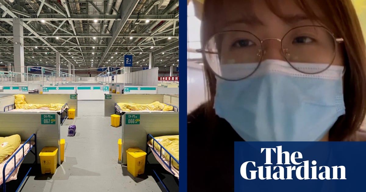 Covid: inside Shanghai’s largest makeshift hospital – video