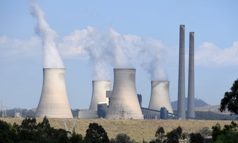 General view of the Bayswater power station, near Muswellbrook in the Hunter region of NSW,