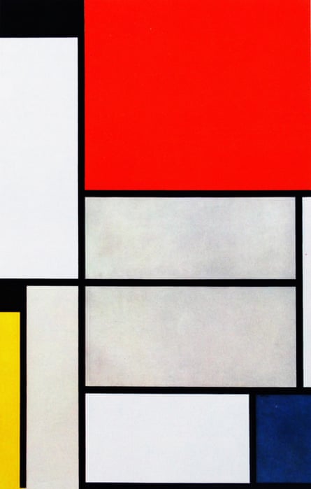 Piet Mondrian’s, Tableau I, Plate I, 1921.