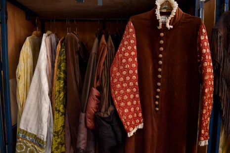 Costumes that are no longer in rotation are displayed before becoming available to purchase during Opera Australia’s costume clearance sale.