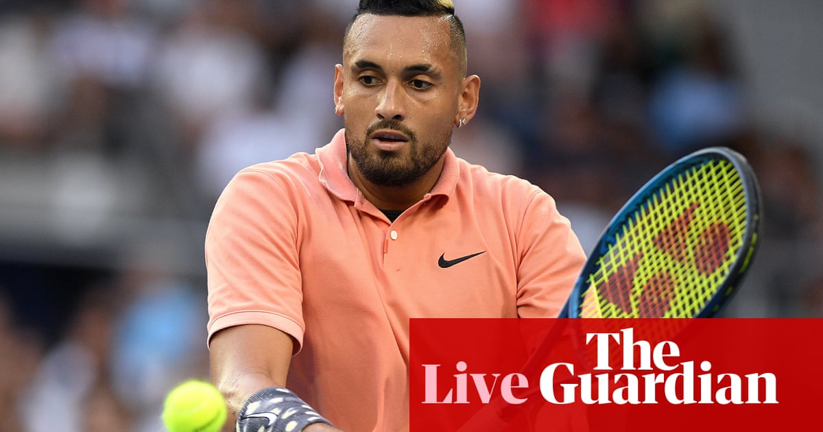 Australian Open: Kyrgios and Zverev in action, Muguruza through – live!