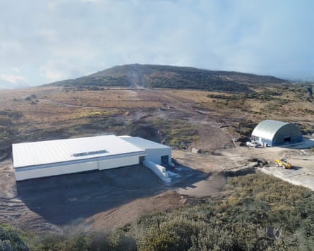 The RheEnergise project is located at Cornwood, near Plymouth.