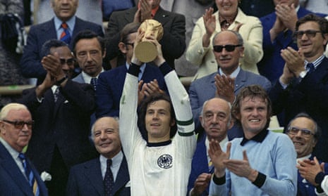 Franz Beckenbauer en 1974.