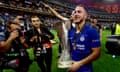 Eden Hazard confirmed his desire to pursue a new challenge after helping Chelsea claim the Europa League