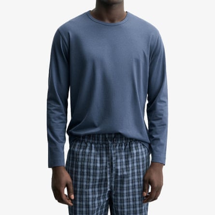 Zara checked combined pyjama set