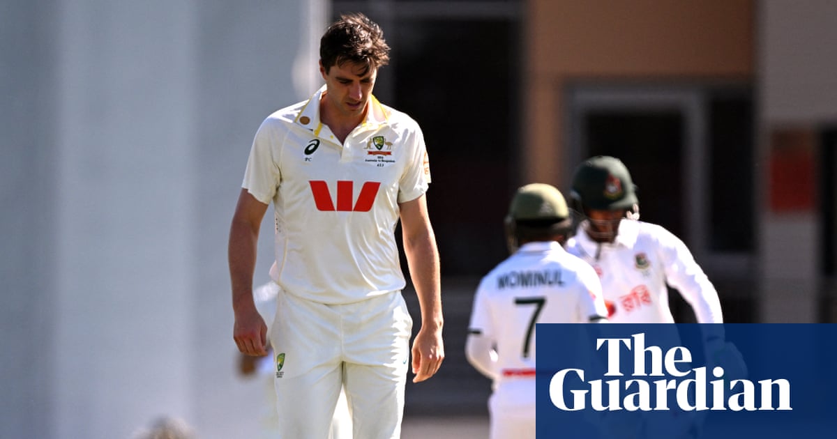 Australia bowlers toil as Tanzid Hasan ton puts Bangladesh in command of first Test