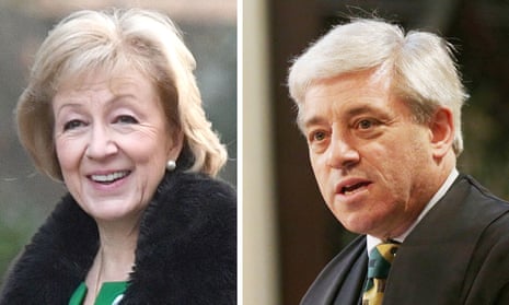 Andrea Leadsom and John Bercow