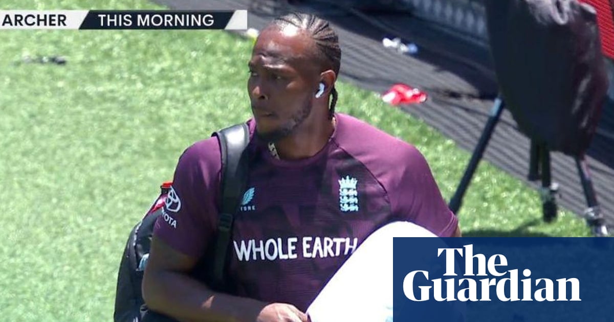 Archer’s pillow shot becomes awkward symbol of England’s Ashes nightmare I Simon Burnton