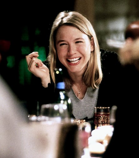 Renée Zellweger as Bridget Jones.