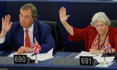 Ann Widdecombe (right) was at number three in the earnings charts, ahead of seventh-placed Nigel Farage (left).