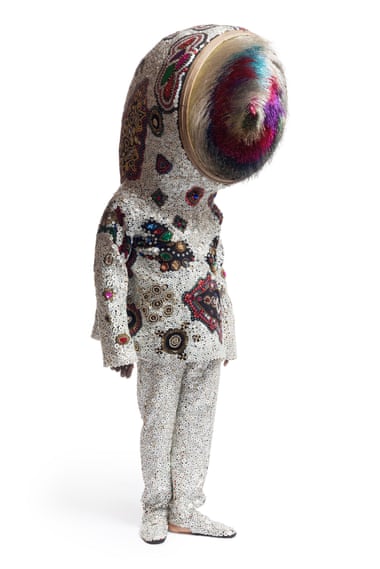 Nick Cave’s Soundsuit, 2014, at In the Black Fantastic.