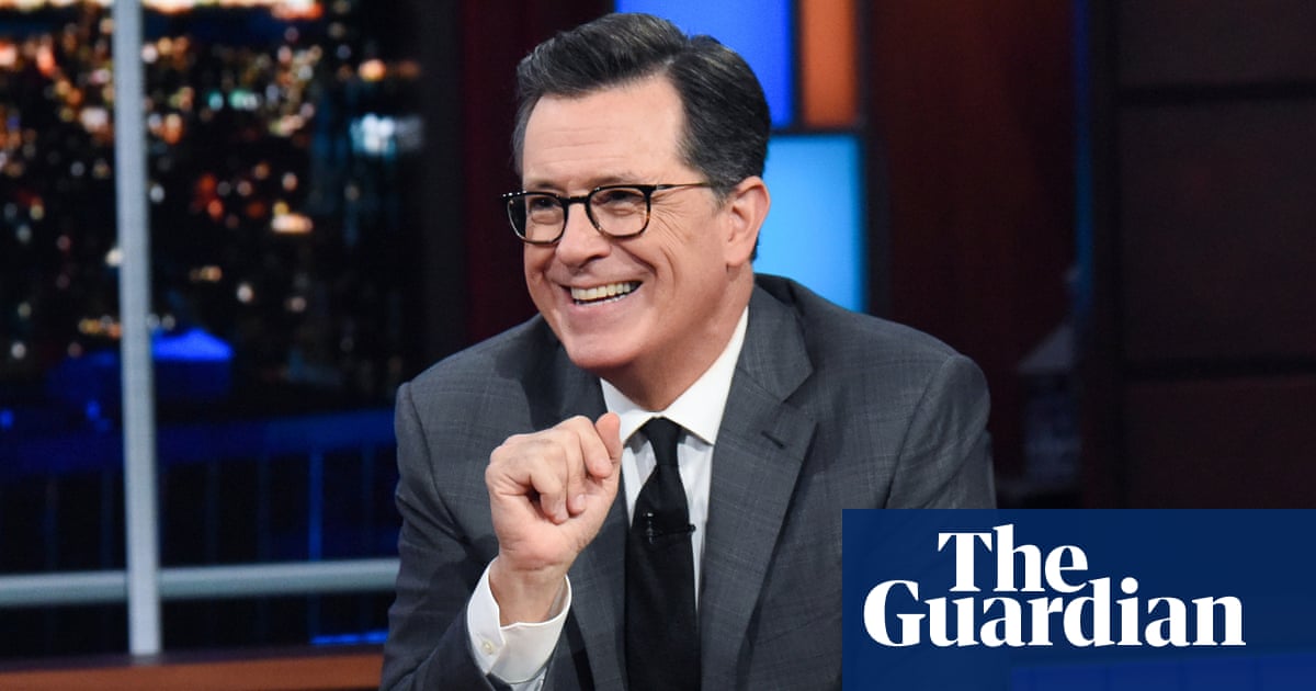 Stephen Colbert On Trump He S Gone Full God Emperor Culture The Guardian