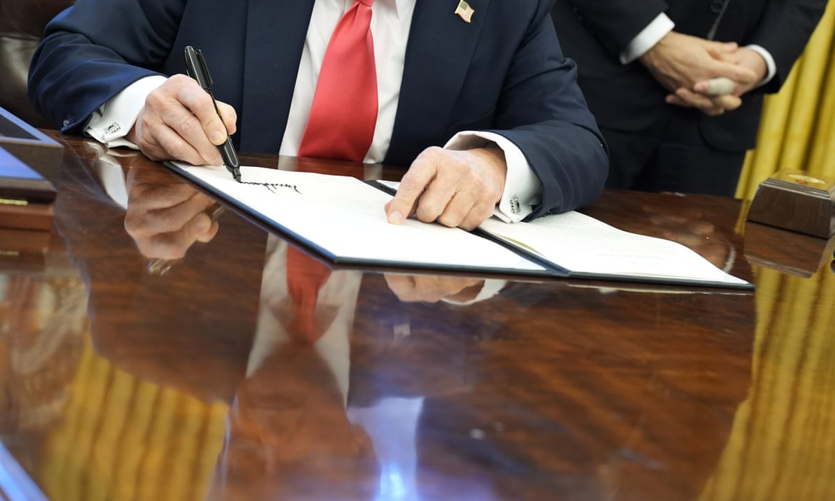 Trump's 'bald power grab' could set US on path to dictatorship, critics fear | Donald Trump | The Guardian